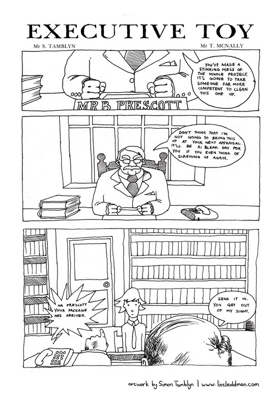 Executive Toy by Simon Tamblyn & Tom McNally Page 1